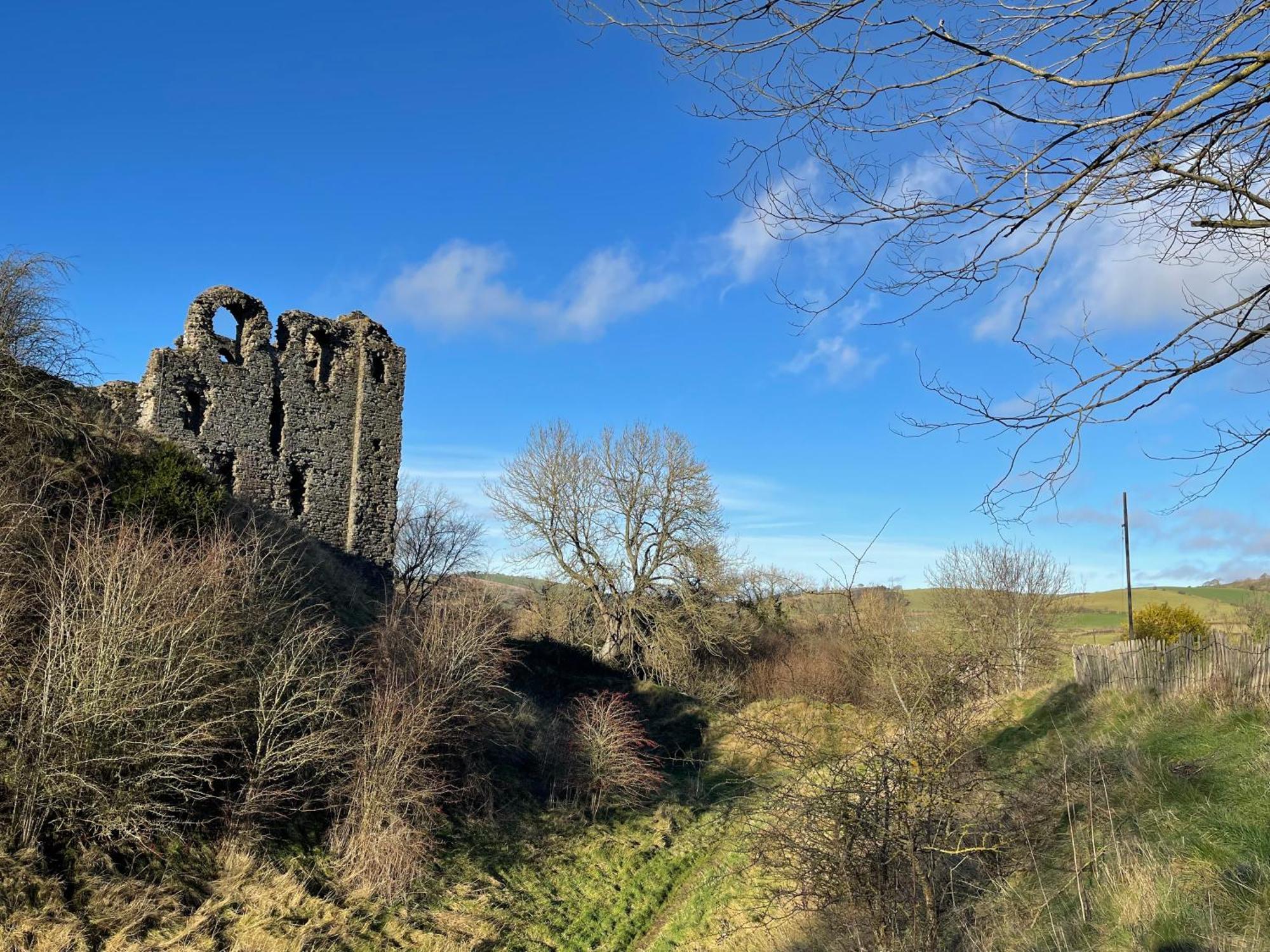 Beech Cottage With Clun Castle View Buitenkant foto